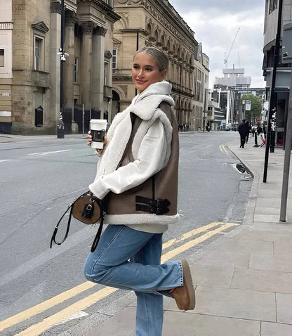 Valerie - Teddy autumn cardigan