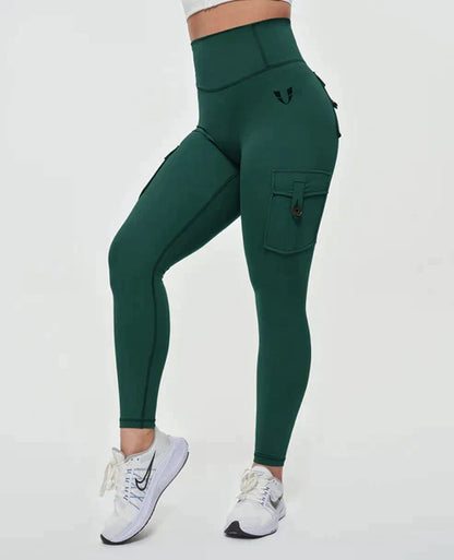 Jeana - High Waist Cargo Leggings