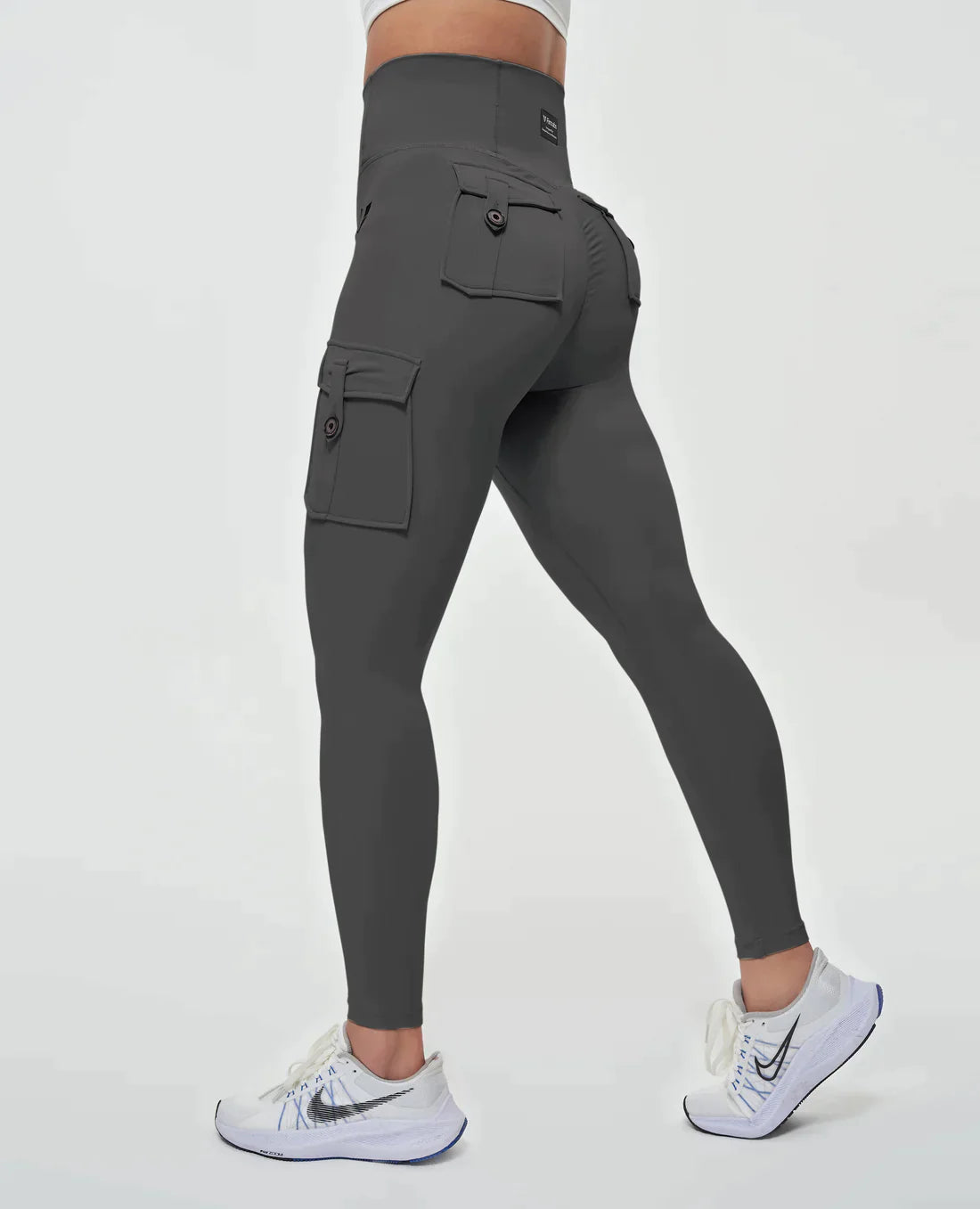 Jeana - High Waist Cargo Leggings