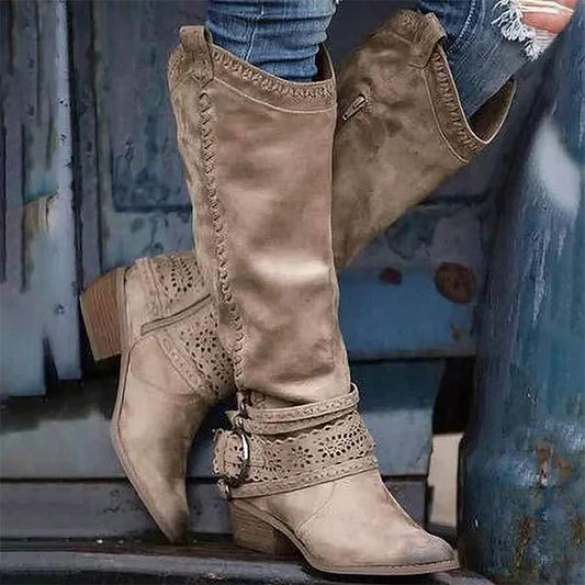 Cora - Fashion vintage boots