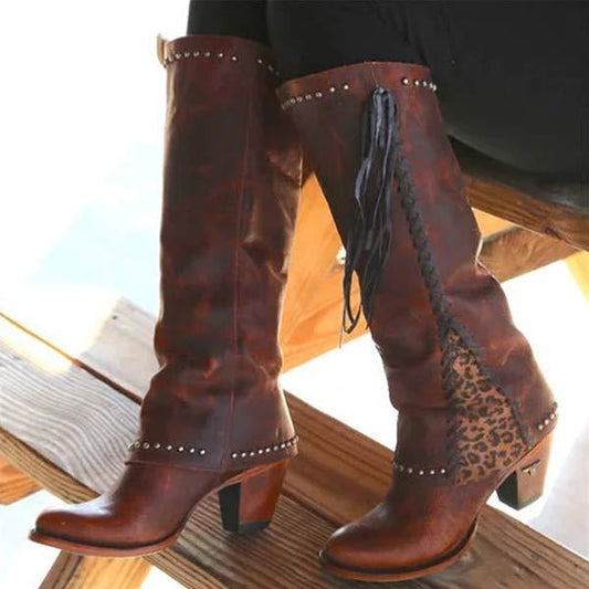 Adeline - Round Toe Boots