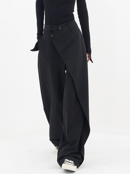 Emma - Asymmetrische baggy broek