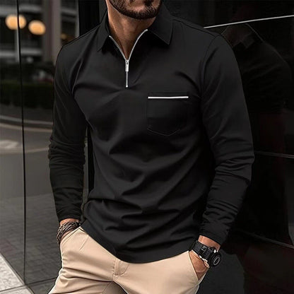 Elite - Long sleeve polo shirts