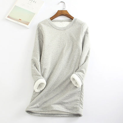 Lorene - Comfortable sweater with fleece