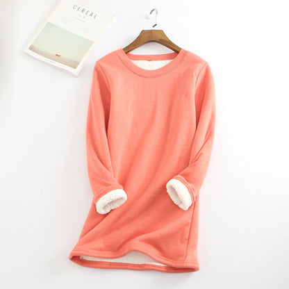 Lorene - Comfortable sweater with fleece